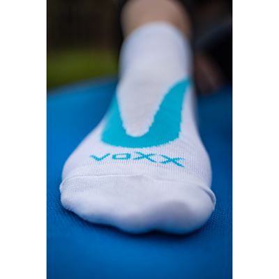 REX 10 cotton short thin socks, WHITE
