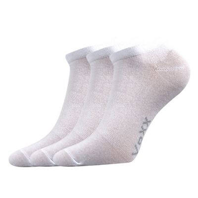 Short thin socks REX 00 cotton WHITE