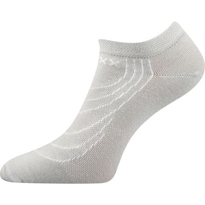 Short thin socks REX 02 cotton LIGHT GREY