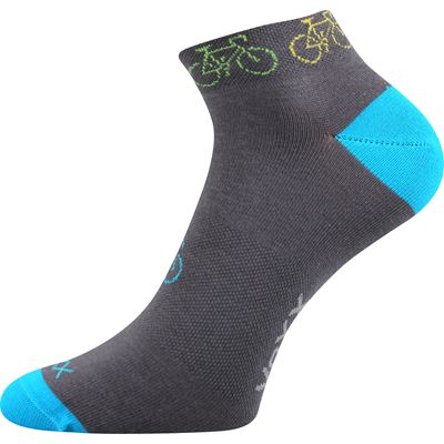 REX 13 cotton MIX short thin socks, dark (3 pairs)
