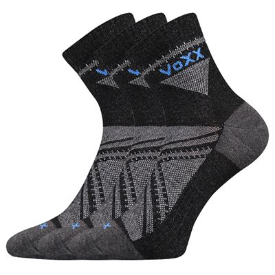 REXON 01 thin cotton sports socks, BLACK