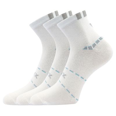Men's thin sports socks REXON 02 cotton WHITE