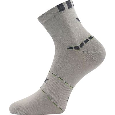 Men's thin sports socks REXON 02 cotton GREY