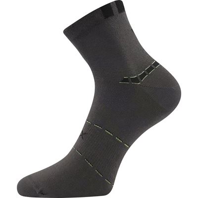 Men's thin sports socks REXON 02 cotton DARK GREY
