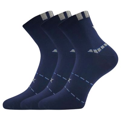 Men's thin sports socks REXON 02 cotton DARK BLUE