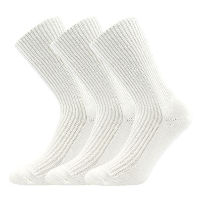 Thick ŘÍP woollen socks, WHITE