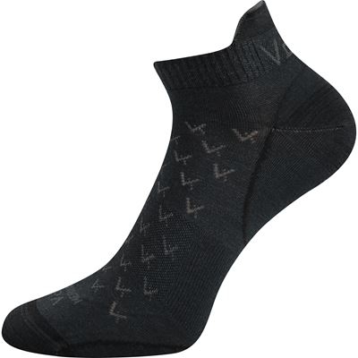 Thin merino ROD socks with silver ions DARK GREY