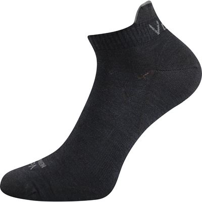 Thin merino ROD socks with silver ions BLACK