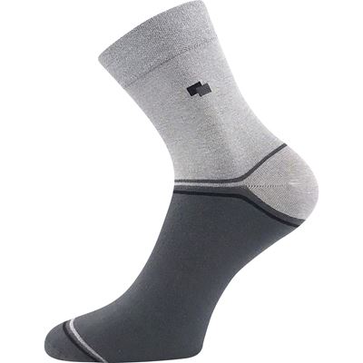 ROGER 01 grey cotton medicine socks