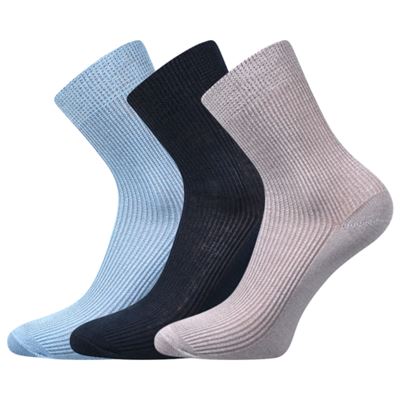 ROMSEK thin children's socks, 100% cotton, BOYS' MIX (3 pairs)