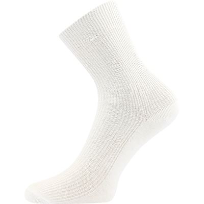 ROMSEK children's thin socks, 100% cotton, WHITE