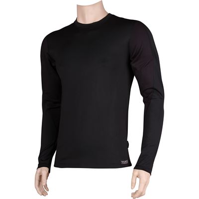 Men's SOLID 01 thermo T-shirt BLACK
