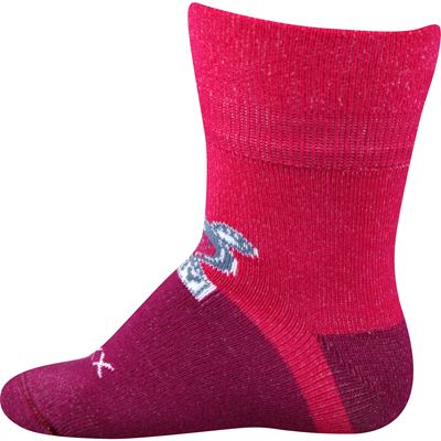 SEBÍK bamboo baby socks with teddy bear GIRLS (3 pairs)