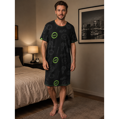 SEEKING short-sleeved night shirt with BIKE inserts