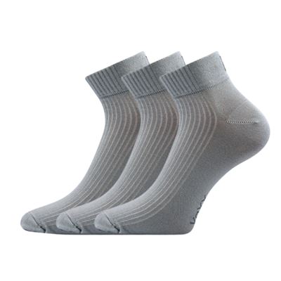 SETRA breathable short sports socks, LIGHT GREY