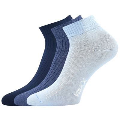 SETRA breathable children's short sports socks with silver MIX BOYS (3 pairs)