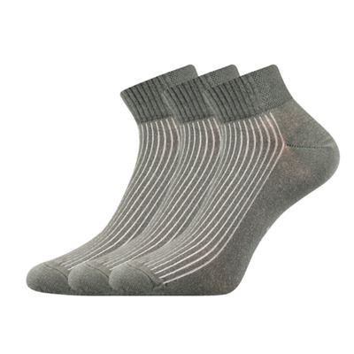 SETRA breathable short sports socks KHAKI