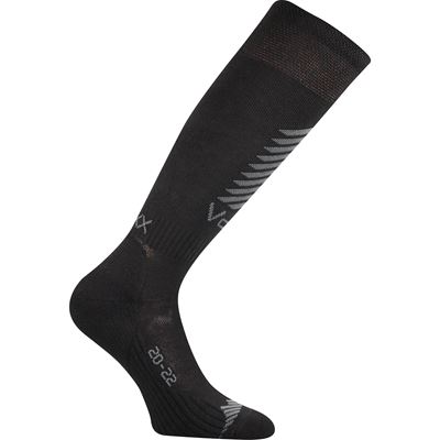 SHELBY black floorball knee socks