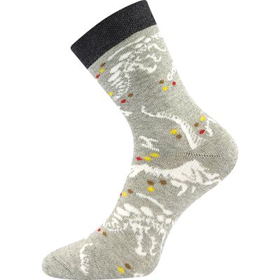 Children's terry socks SIBIŘ 07 with pictures BOYS (3 pairs)