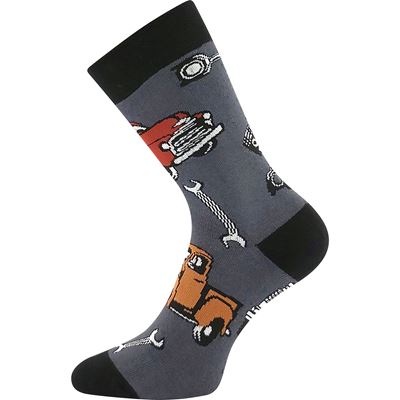 Children's terry socks SIBIŘ 08 with pictures BOYS (3 pairs) BOMA 126499 2