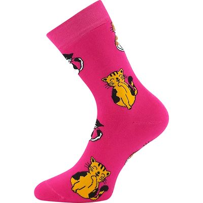 Children's terry socks SIBIŘ 08 with pictures GIRLS (3 pairs) BOMA 126500 3
