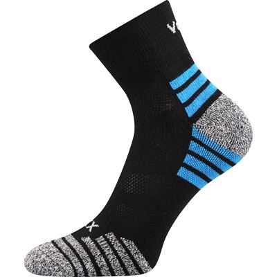 SIGMA B black cotton sports socks