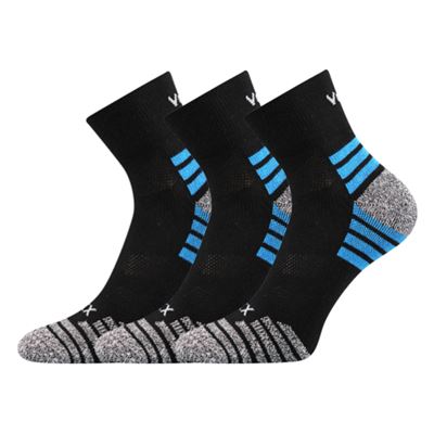 SIGMA B black cotton sports socks