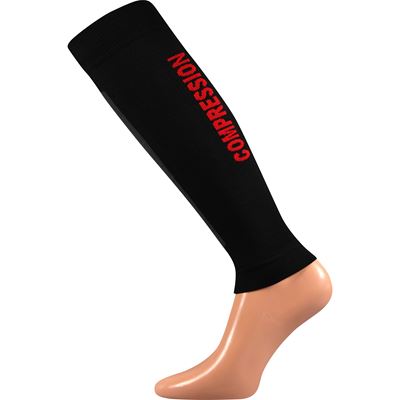 SIGNAL compression calf sleeve with silver ions BLACK