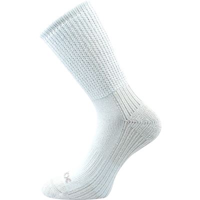 SILKY winter socks with viscose LIGHT BLUE