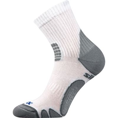 SILO sports socks with silver ions, WHITE