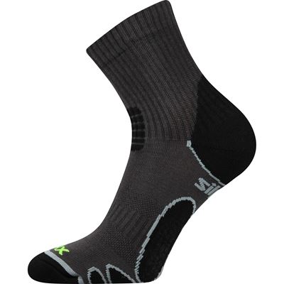 SILO sports socks with silver ions DARK GREY