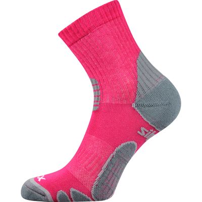 SILO sports socks with silver ions MAGENTA
