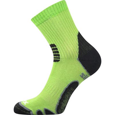 SILO sports socks with silver ions LIGHT GREEN