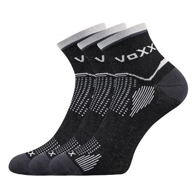 SIRIUS thin sports socks, black