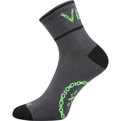 SLAVIX cycling socks with silver ions DARK GREY