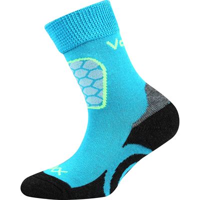 SOLAXIK girls' sports socks with silver (3 pairs)