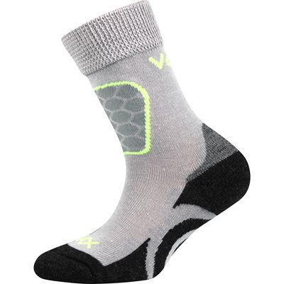 Children's sports socks with silver SOLAXIK for boys (3 pairs)