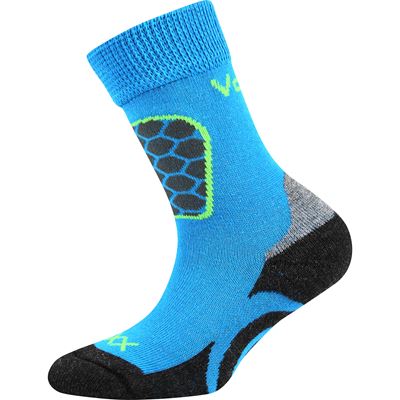 Children's sports socks with silver SOLAXIK for boys (3 pairs)