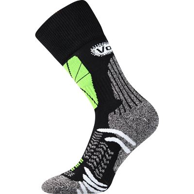 SOLUTION sports socks, black