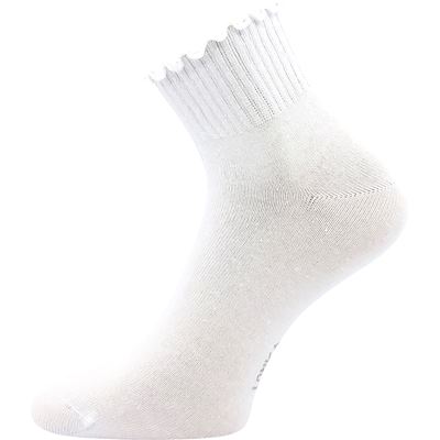 SOPHIA women's socks with decorative trim MIX WHITE (3 pairs)