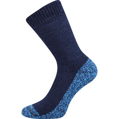 Thick home socks SPACÍ dark blue