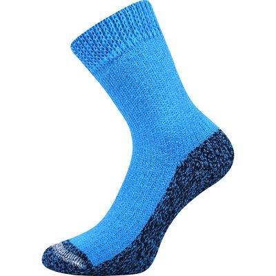 Thick home socks SPACÍ blue