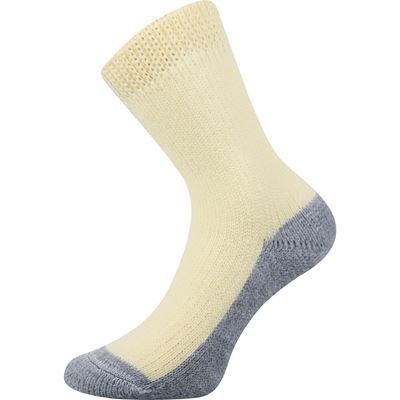 Thick home socks SPACÍ yellow