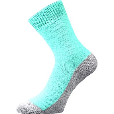 Thick home socks SPACÍ light green