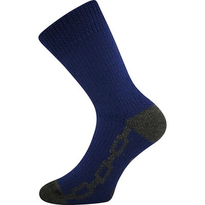 Thick home socks SPACÍ dark blue