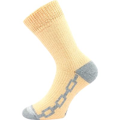 Thick home socks SPACÍ apricot