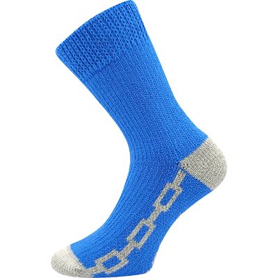 Thick home socks SPACÍ blue