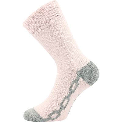 Thick home socks SPACÍ light pink