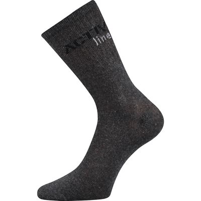 Men's thin socks SPOTLITE 3 pairs DARK GREY