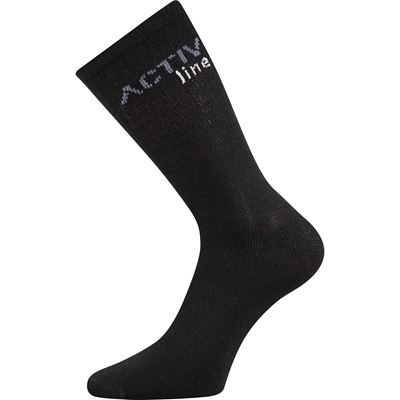 Men's thin socks SPOTLITE 3 pairs BLACK